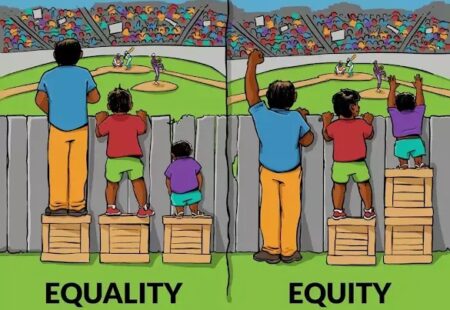 Khác biệt giữa công bằng và bình đẳng