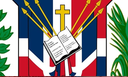 QUỐC GIA DUY NHẤT CÓ KINH THÁNH TRÊN QUỐC KỲ