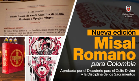 COLOMBIA SẼ RA MẮT ẤN BẢN MỚI CỦA SÁCH LỄ RÔMA SAU 17 NĂM