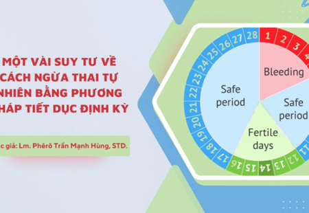MỘT VÀI SUY TƯ VỀ CÁCH NGỪA THAI TỰ NHIÊN BẰNG PHƯƠNG PHÁP TIẾT DỤC ĐỊNH KỲ