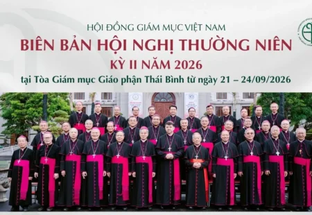 HỘI ĐỒNG GIÁM MỤC VIỆT NAM: BIÊN BẢN HỘI NGHỊ THƯỜNG NIÊN KỲ II NĂM 2026